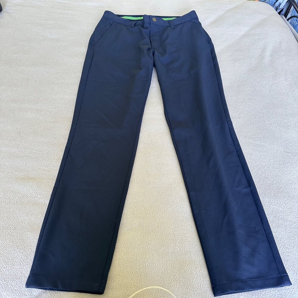 Bonobas Pant‎ Mens 32x32 Golf Slim Taper Navy Tech Stretch Chino
